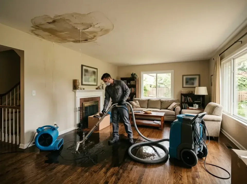 attic-pipe-burst-ceiling-drip-008 — frequently asked questions, Water Damage Restoration & Carpet Care in Cayce, SC
